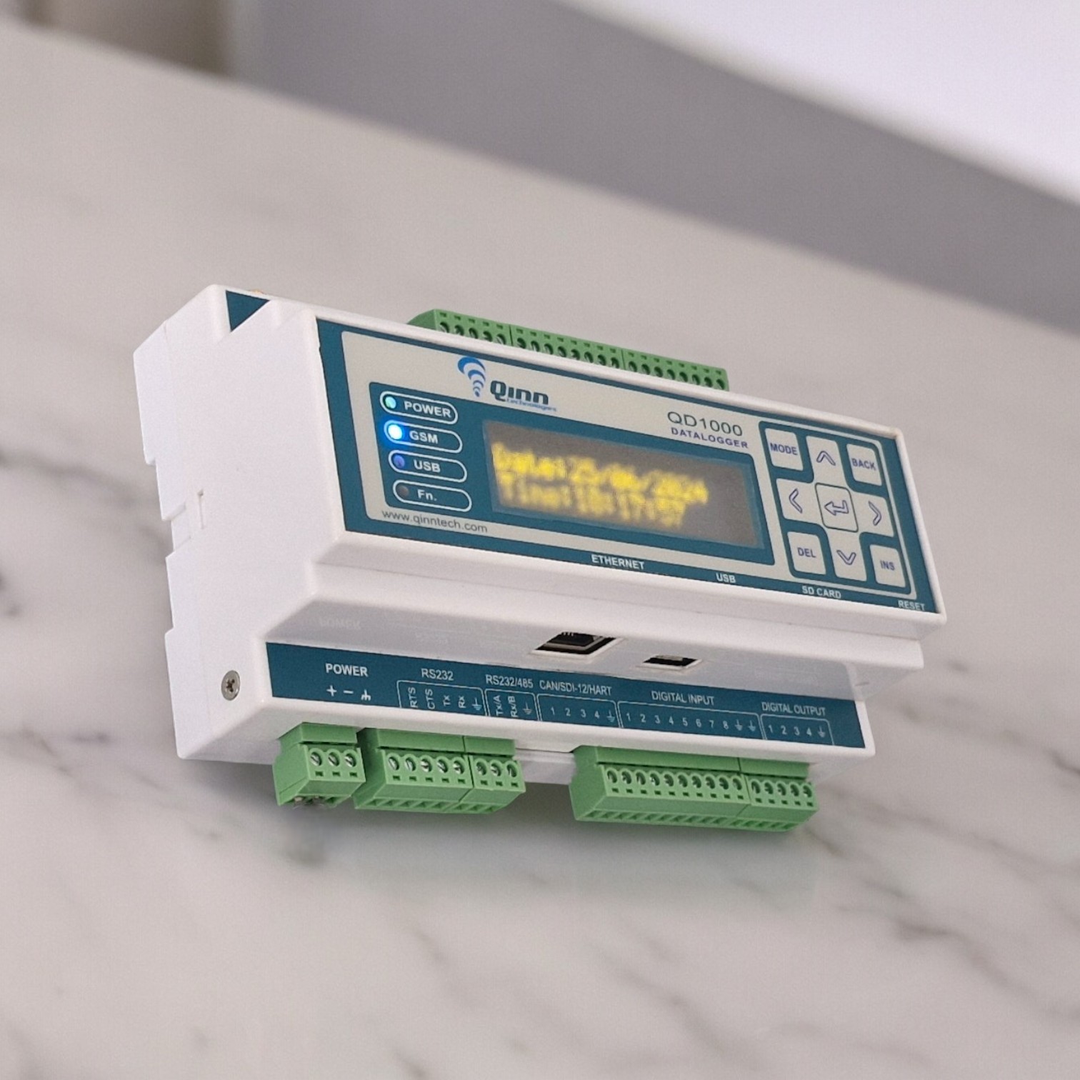 DATA LOGGER QD1000 THIẾT BỊ GHI NHẬN VÀ TRUYỀN DỮ LIỆU