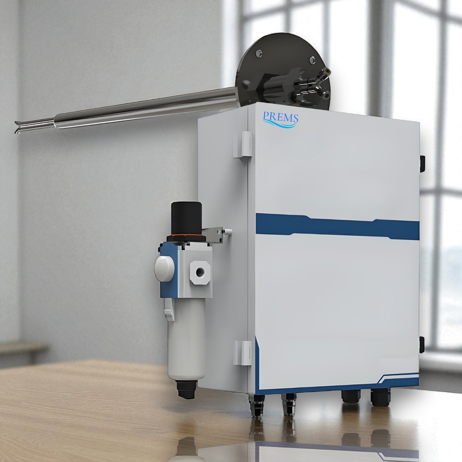 CEMS-PRE422 là thiết bị đo nhiệt độ, lưu lượng, áp suất khí thải ống khói