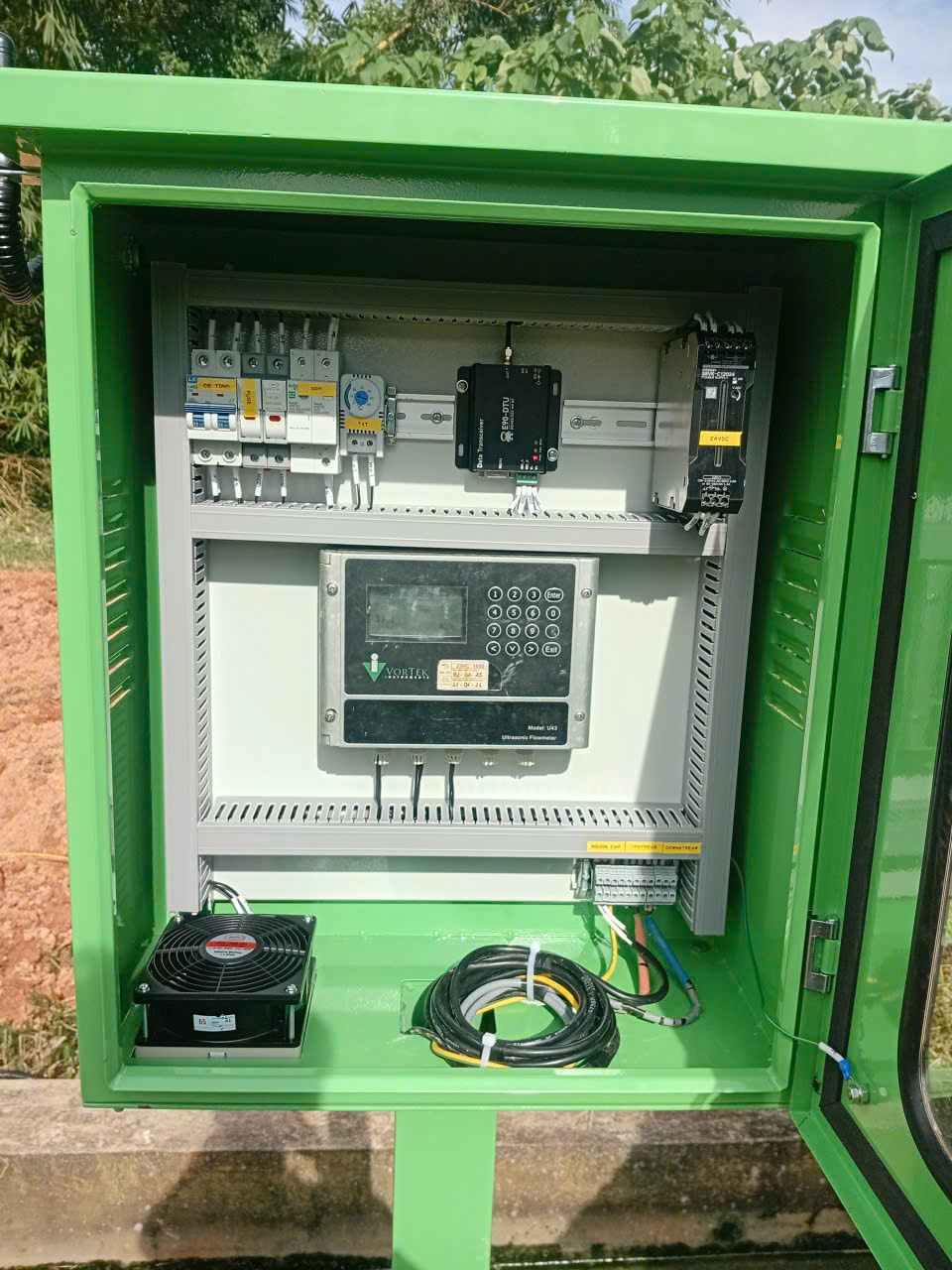 ứng dụng hệ thống quan trắc nước thải tự động